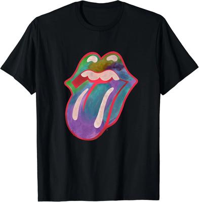 The Rolling Stones Colors Tongue T-shirt