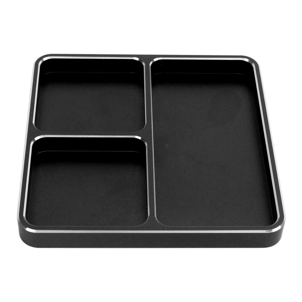 Metal RC Screw Tray Aluminum Alloy Screw Fitting Disk RC Repair Tool for RC Car Boat Model Airplane