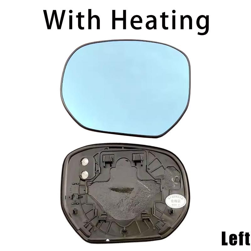 For Honda Odyssey 2014- Car Accessories Outer Rearview Mirrors Glass Side Mirror Lens With Heated Blue Lens