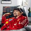 1 Pezzo Coperta in Flanella con Stampa di Charles Leclerc, Alta Qualità Confortevole per Tutte le Stagioni, Arredamento per la Casa, Calore e Comfort, Perfetta per Regali di Natale 16