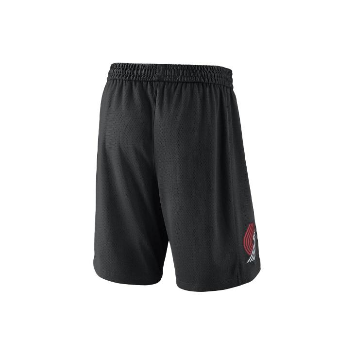 Nike Portland Trail Blazers Icon Edition NBA Fan Edition Basketball Shorts Men Shorts Black AJ5644-010