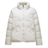 New Winter Fashion Foreign Style Loose Warm White Duck Down Jacket Stand-up Collar Short Thickened Down Jacket Women's Clothing