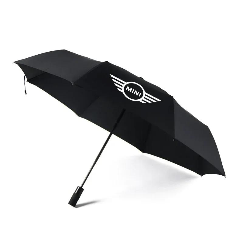 -Car Automatic Folding Umbrella Portable Sunshade For BMW MINI WORKS One Cooper S JCW R60 R59 R58 R57 R56 R55 R53 R52 R50 F55 F5 MINI