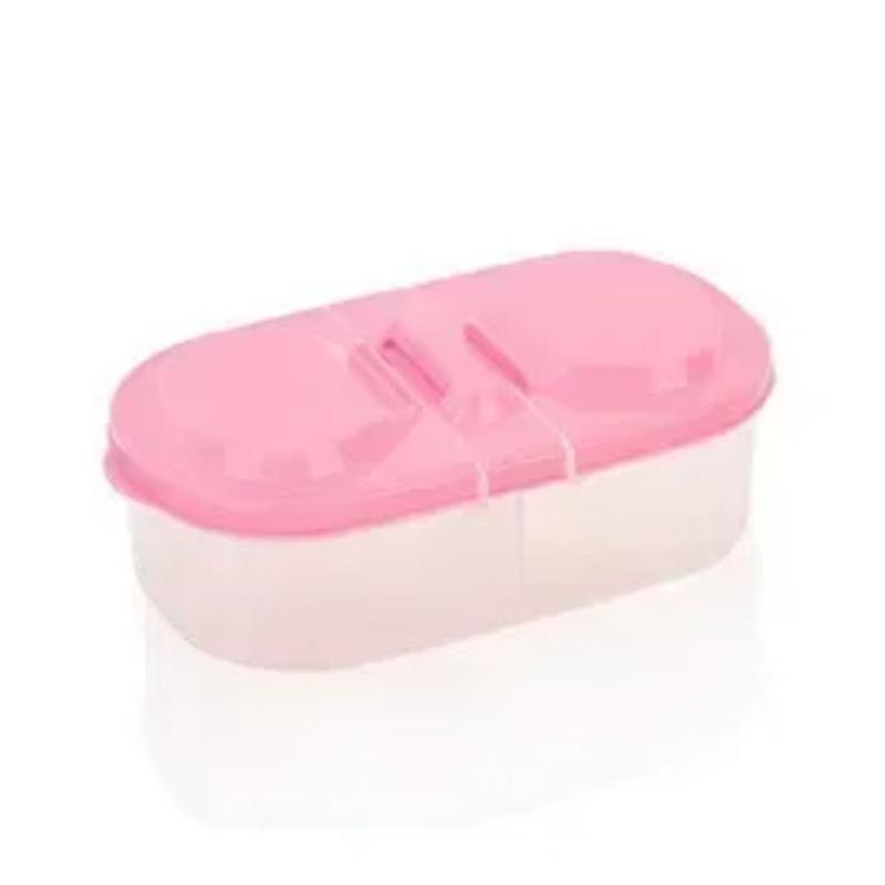 

Высококачественный контейнер для еды, портативный ланч-бокс, вместимость, походная еда, пикник, контейнер для фруктов, ящик для хранения детской посуды розовый