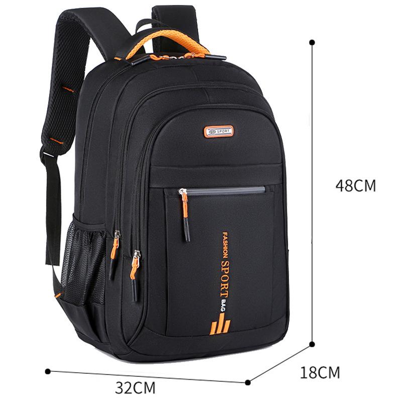 Men's Backpacks Waterproof Rucksack Business Computer Bag Casual Travel Backpack Senior High School Student Schoolbag-ll
