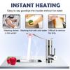 3000W 360° Rotatable Electric Instant Water Heater Tap Electric Hot/Cold Water Faucet Tankless Bathroom Kitchen Heating  Faucet