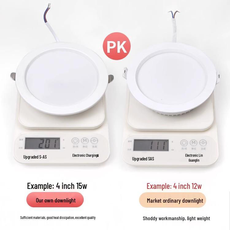 

Коммерческий встраиваемый светильник для потолочных отверстий 3,5, 4, 6, 8 и 15 дюймов