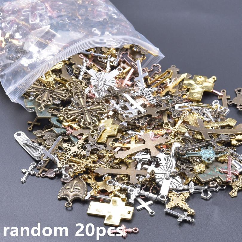 Random Mix Vintage Metal Big Key Charms Pendants For Jewelry Making Supplies DIY Handmade Keychain Decoration 10/20/30pcs Charm