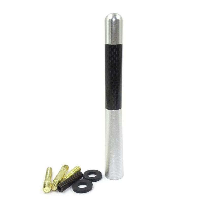 12cm Carbon Fiber Radio Car Antenna For  H-on-da Vezel CR-V CR-X CR-Z Fit Jade Odyssey S2000 Accord Car Accessories