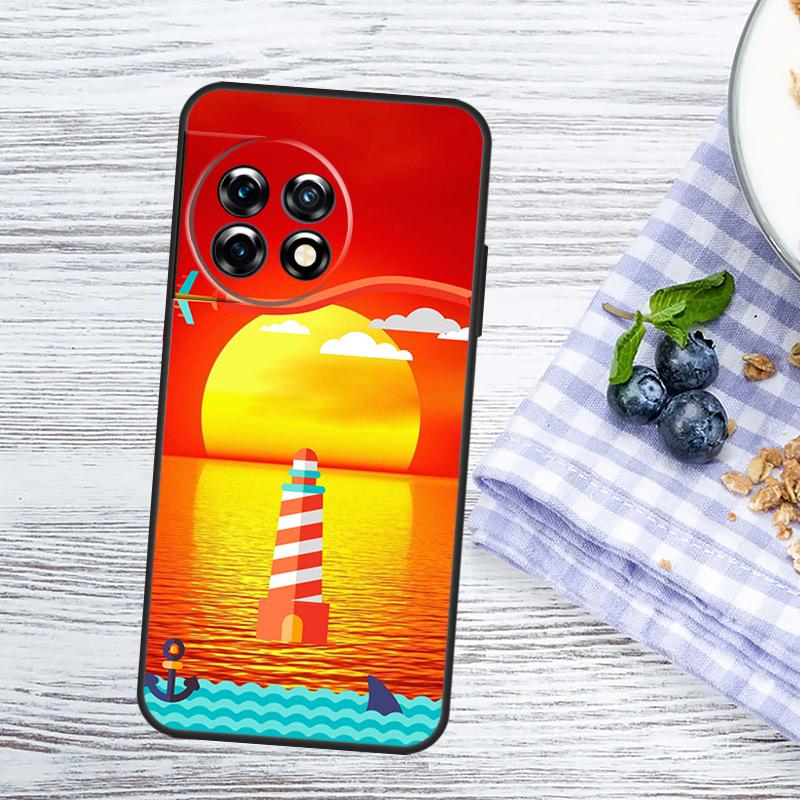 Abstract art highway landscape Case For OnePlus Nord 5 CE 2 3 4 Lite N20 N30 OnePlus 15 R 13T 13R 12R 10T 10R 11 12 13 Cover