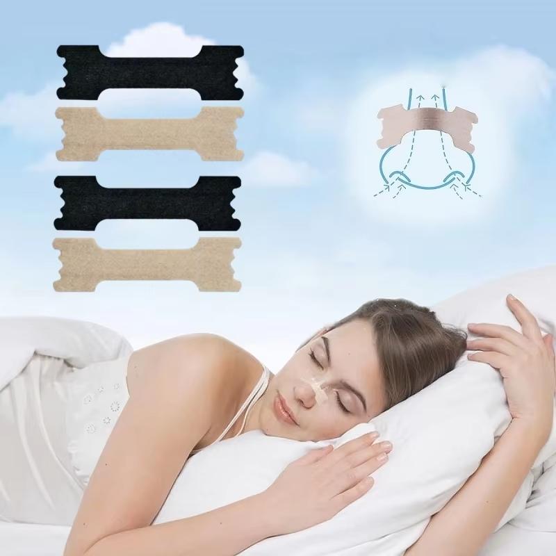 10/30/50/80/100pcs Nose Strips Extra Strength Nasal Strips Better Sleeping Non-Invasive Anti Snoring Strips for Adult and Child