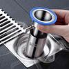 Sealed Cover Floor Drain Core Silicone Seals Silver Anti-rust Bathroom Floor Drain Deodorant Cover High Quality