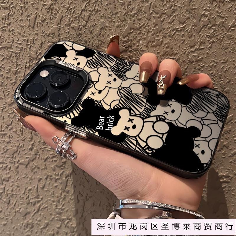 Full screen violent bear apple 15 mobile phone case iphone14promax vitality case 13/12/11 all-inclusive anti-drop XR