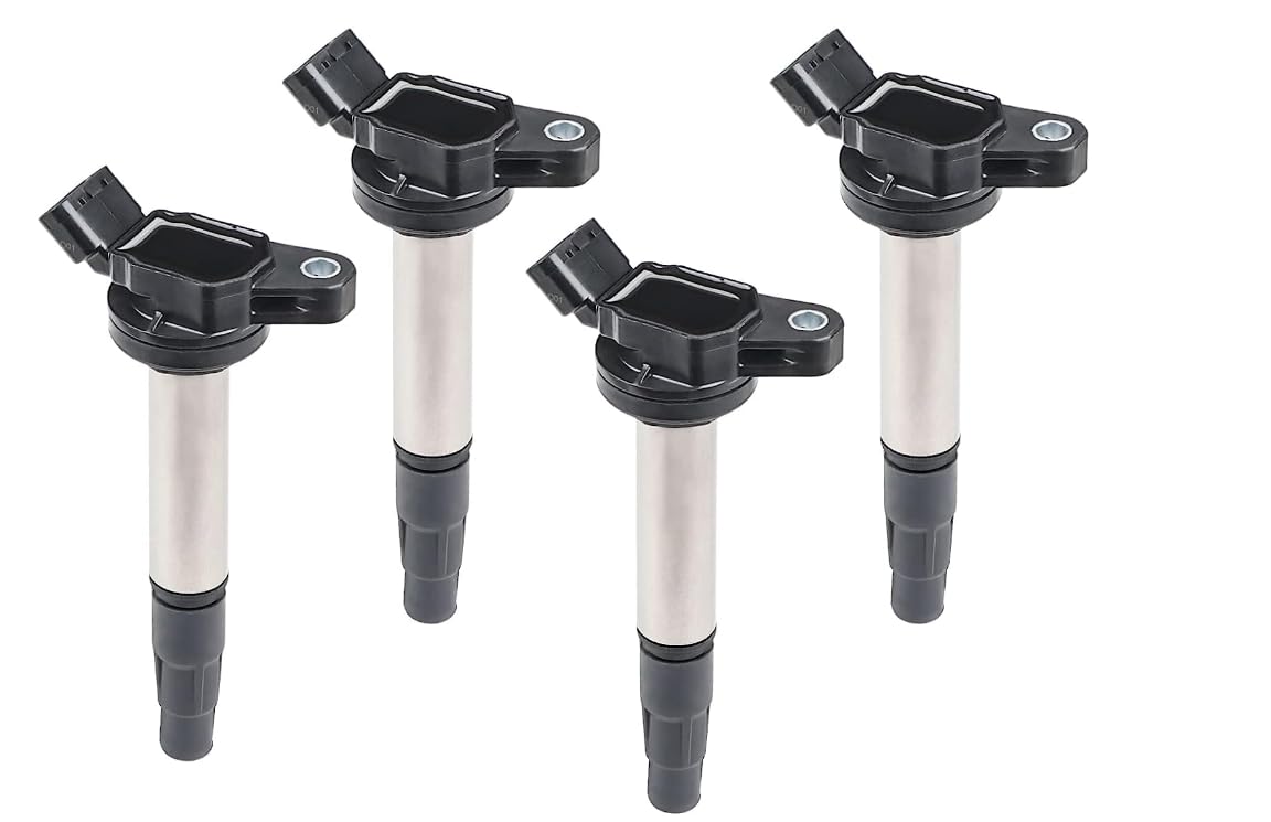 

Ignition Coil for Toyota 90919-02252/90919-02258 ISIS ZGM10G/ZGM10W/ZGM11G /ZGM11W/ZGM15G/ZGM15W Set of 4