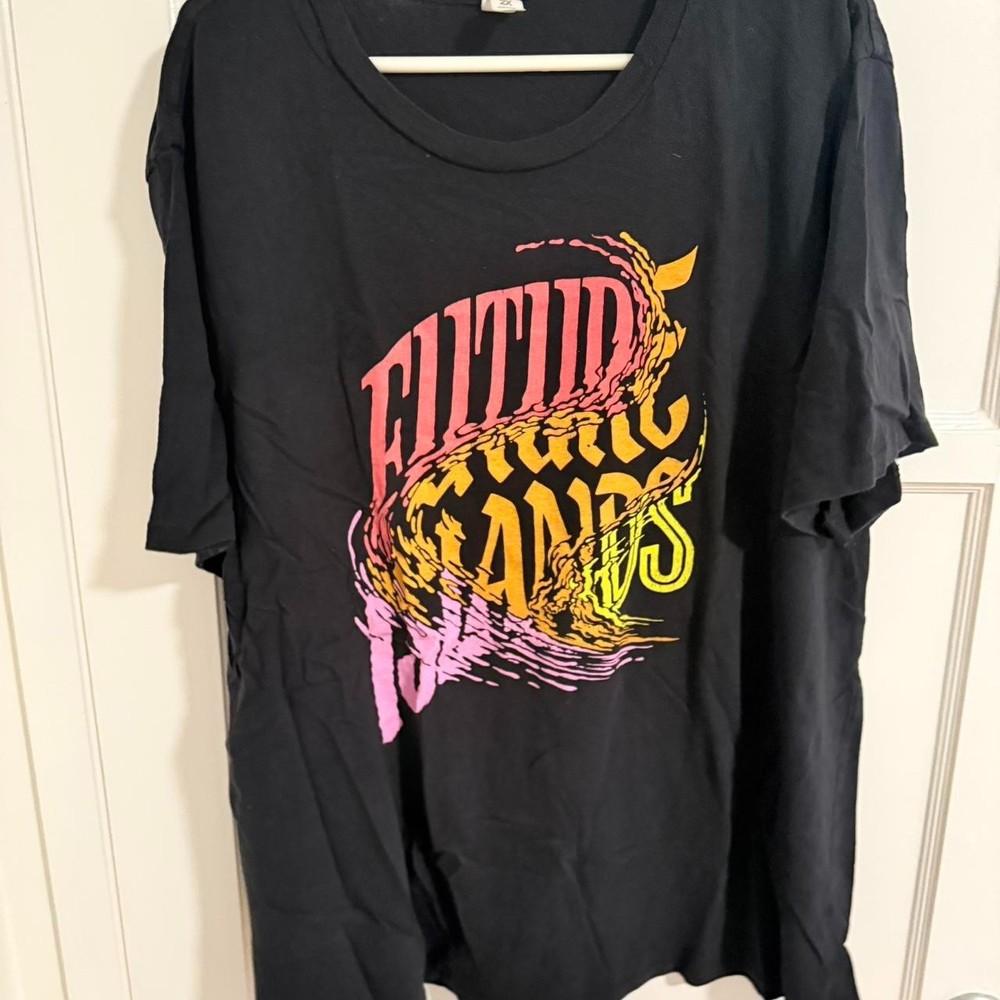 Vintage Short Sleeve Future islands concert tee Unisex ZL775 S