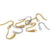 10pcs Stainless Steel PVD Gold Plated Zircon Earring Hooks Wires for DIY Jewelry Findings Accessories Handmade Earrings Making