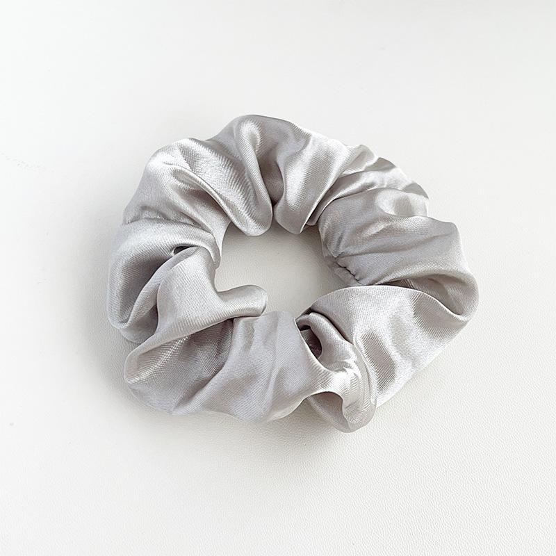 Satin Cloth Art Large Intestine Hair Band European and American Headrope Hair Accessories Simple Headband Head Flower Rubber Band Hair Accessories