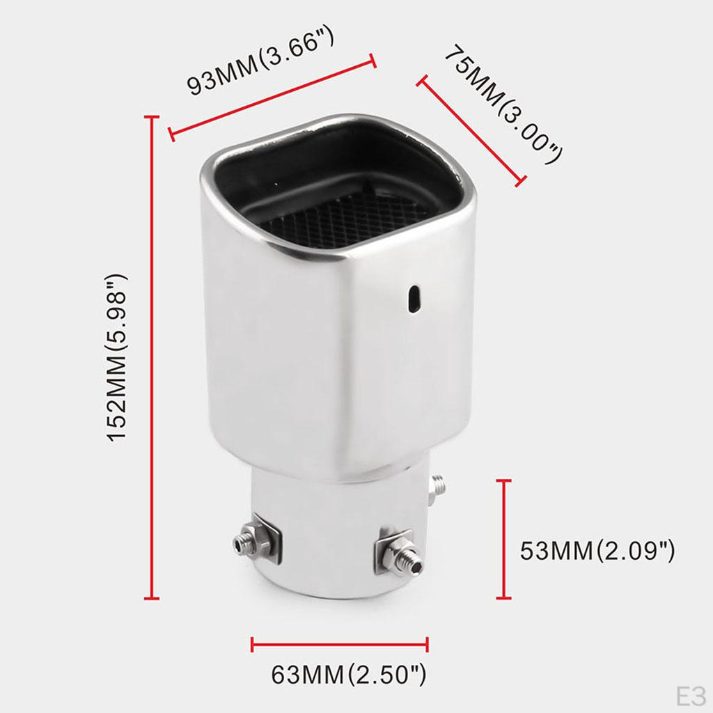 2'' S Exhaust Tail Tip