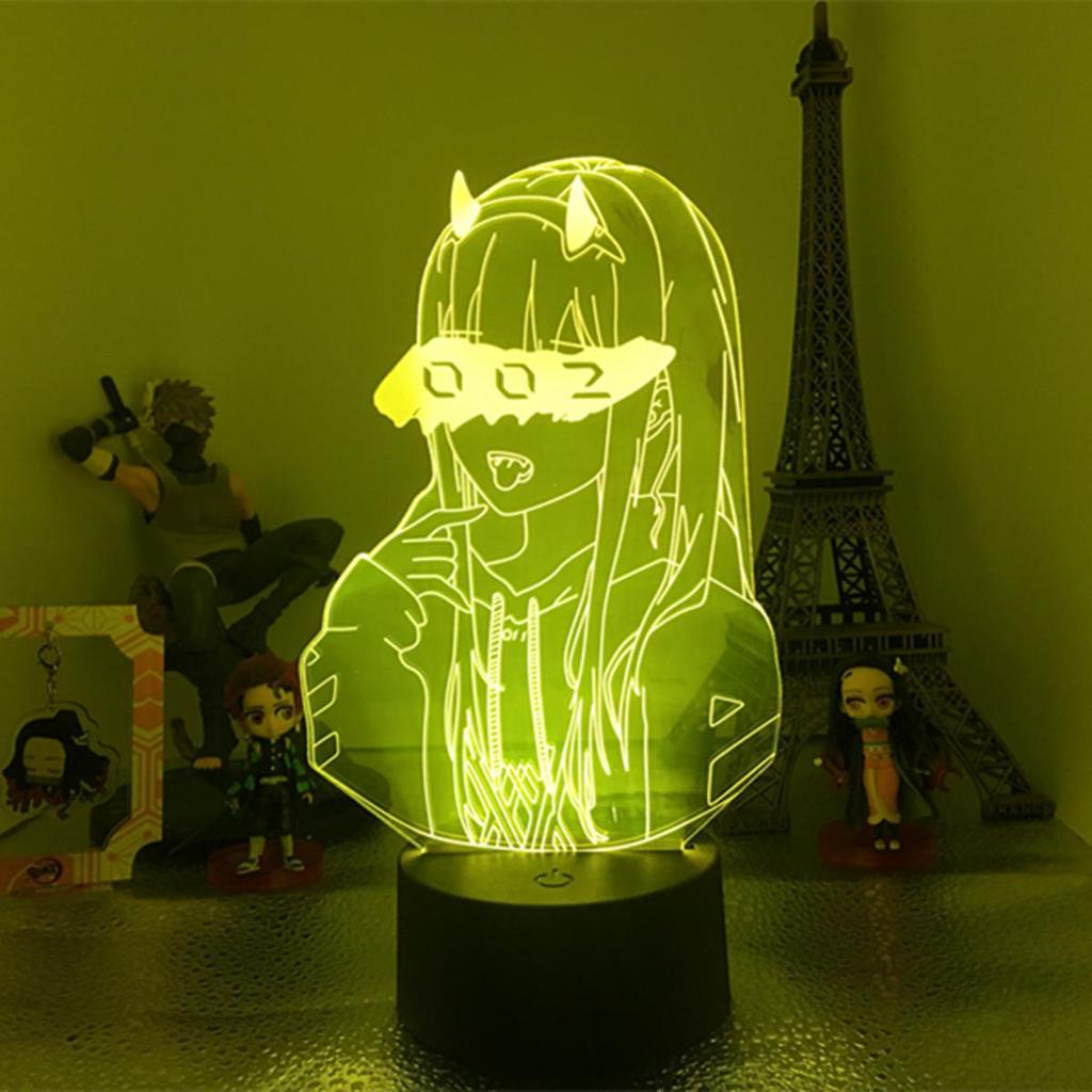 SWTZEQ Luce notturna a LED 3D rana animale lampada da illusione ottica 16 Colori Controllo Tattile Lampada, Decorazione Da Comodino per Natale Festa