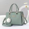 Elegant crossbody bag for women  travel shoulder bag  small hair pendant decoration  casual