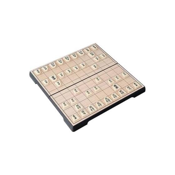 Shogi Foldable Magnet Portable Board Game Educational Toy Indoor Play Introductory Brain Training Standard Compact