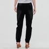 Women's Casual Solid Color Mid Waisted Poket Jeans Pants Denim Casual Trousers