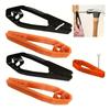 Outils de Fixation Premium pour Ongles 4 Pièces Fixateur d'Ongles Porte-Ongles Pinces Pour Marteler Protection des Doigts Pour l'Entretien et le Travail du Bois