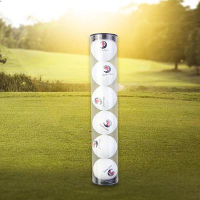 Golf Ball Storage Tube Organizer with 6 Balls Picker 4.7cm Dia Display Case