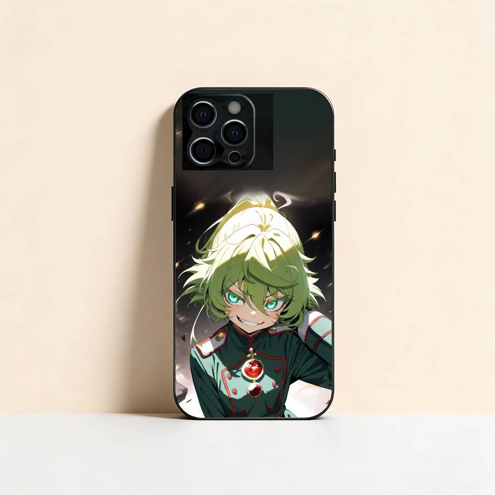 C-Comic Y-Youjo S-Senki Phone Case For iPhone 17,16,15,14,13,12,11 Plus,Pro Max,XS,Soft Silicone Black Cover