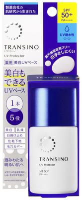 Transino Medicated UV Protector, White UV Milk, 30ml [Quasi-drug]. Whitening Emulsion with Tranexamic Acid, Sunscreen, UV Protection, Moisturizing,