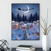 5D DIY Diamond Painting Santa Claus Cross Stitch Kit Mosaic Diamond Embroidery Full Round/Square Drill Home Decoration
