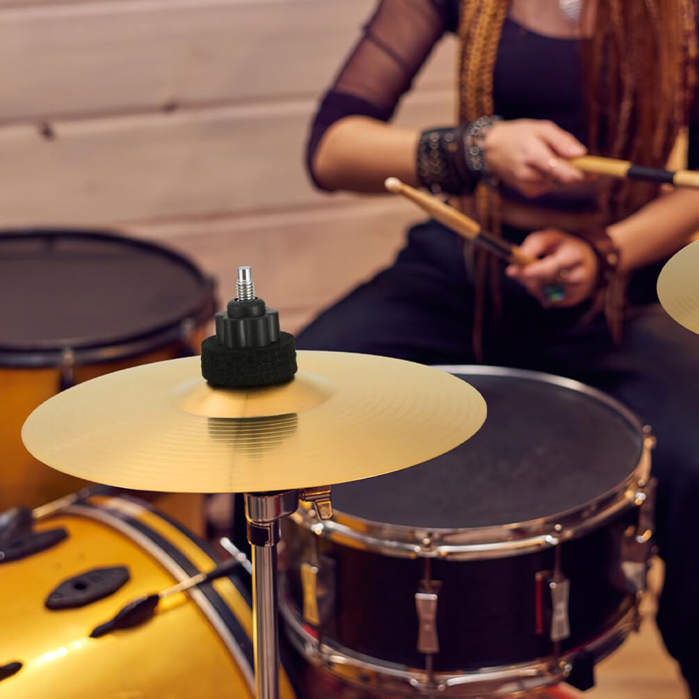 DOITOOL Bicí souprava z mosazi Jazz Snadné hudební nástroje Příslušenství Činely, 2, 10palcové Hi-Hat činely, Buben, Instalace, Cvičení,