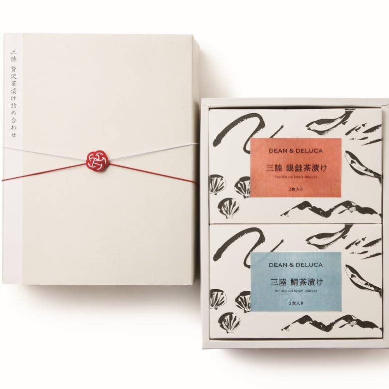 

DEAN & DELUCA Роскошный ассортимент чадзуке Санрику (4 разновидности, по 2 порции каждой)