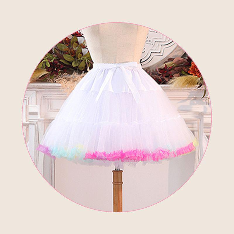 Girls' Lolita Boneless Petticoat for Babies & Toddlers - Short Puff Underskirt