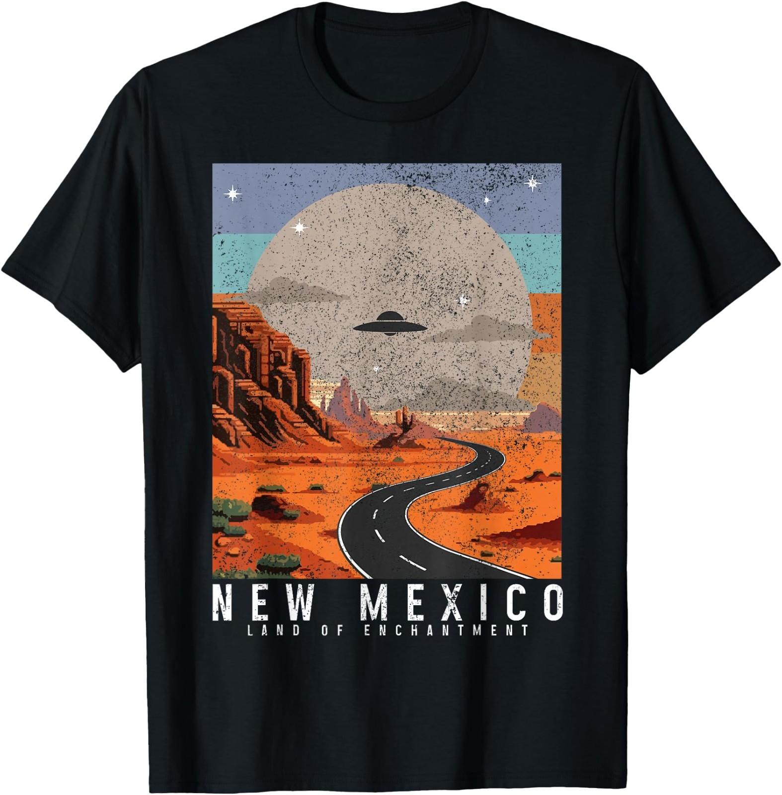 New Mexico The Pride UFO Vintage Roswell T-Shirt XXXL