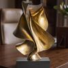 Sculpture with Pedestal Base Stylish Resin Statue Stand Premium