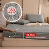 Protège-matelas 100% Imperméable Drap-housse pour Lit Réglable avec Bande Élastique Taille Simple Double King 140/160/180x200