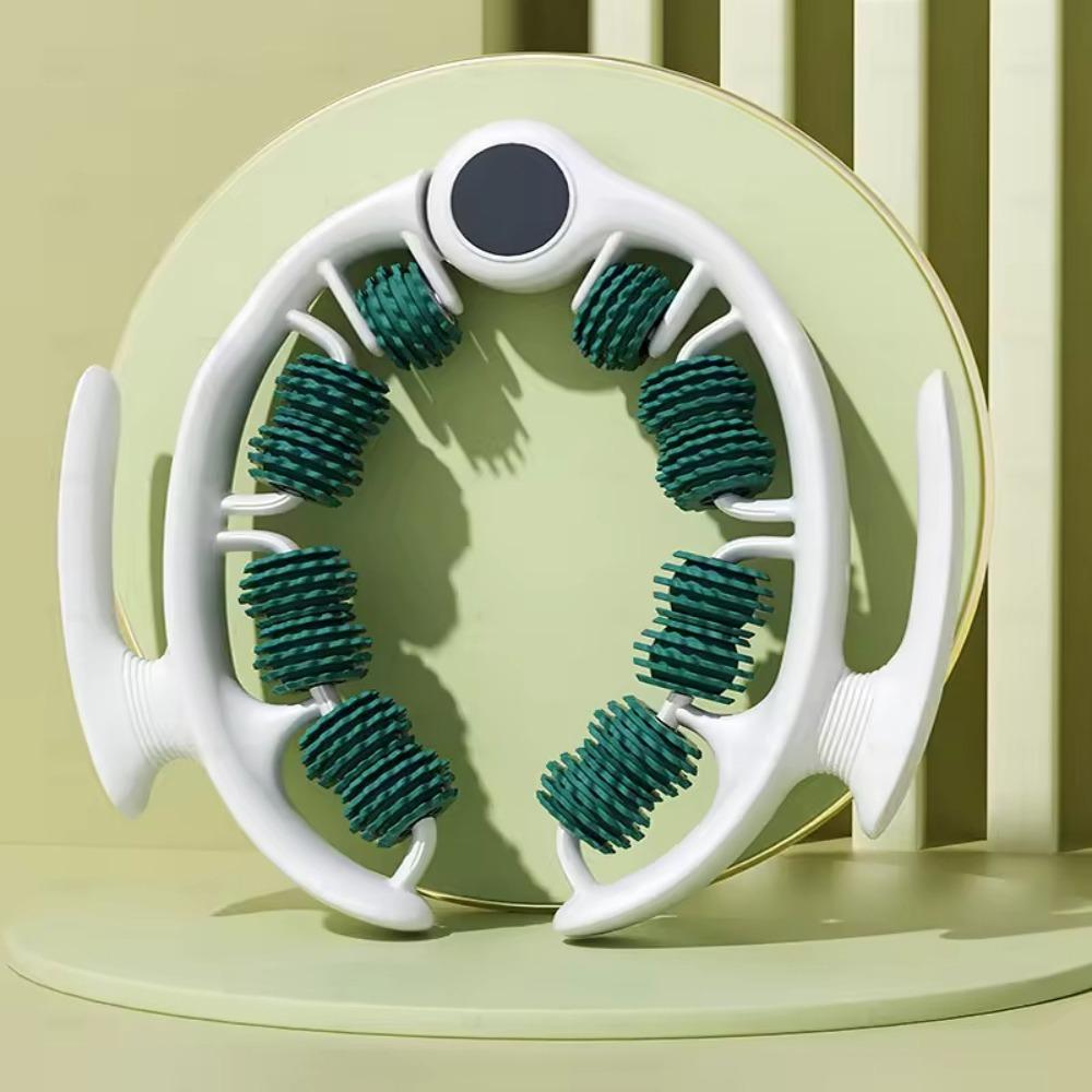 Ring-Beinclip-Rollenmassagegerät, Beinmassagegerät, Yoga-Fitnesshilfe, Bein-Schönheitsartefakt, 3 abnehmbare Teile