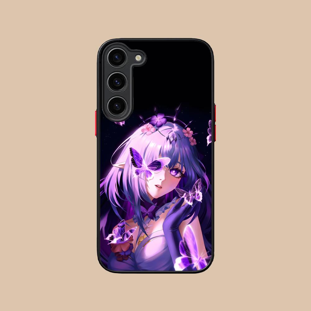 HSR Castorice Silicone Mobile Phone Case for Samsung Galaxy S26 S25 S24 S23 S22 S21 Plus FE Ultra Colorful Cover