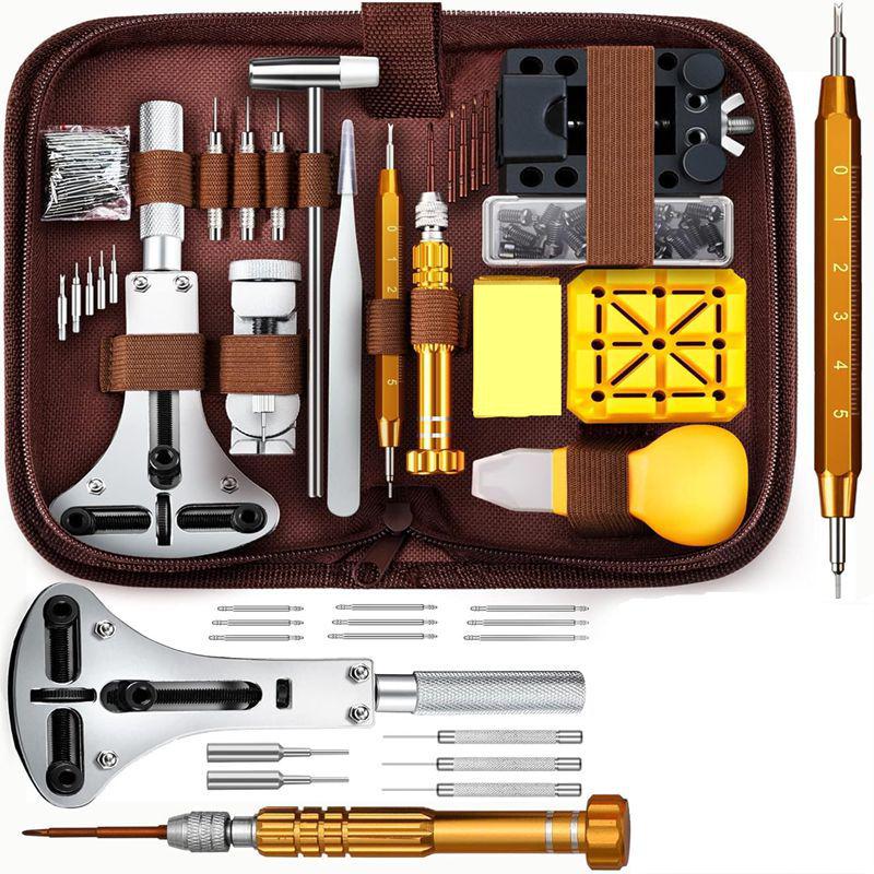 149-Piece Watch Repair Tool Kit: Case Opener & Disassembly Set