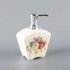 450ml Ceramic Hand Sanitizer Bottle French Premium Ice Cracked Shampoo Bottle Shower Gel Dispenser Bottle Bathroom Accessories