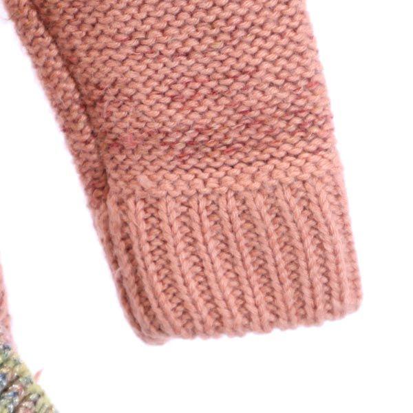 Ne-net Long sleeve Knit long cardigan 2 Pink Hoodie Women Used