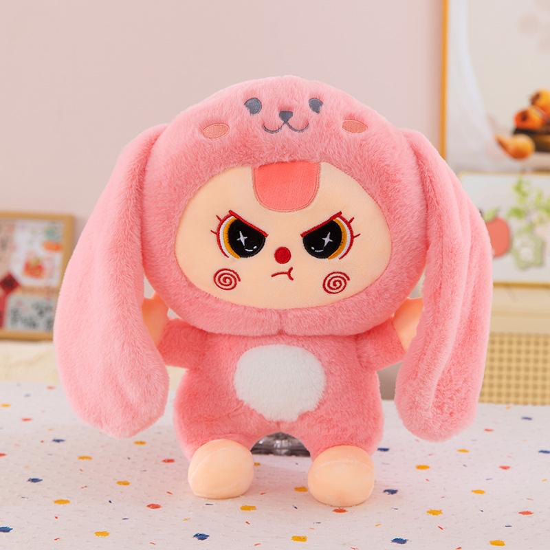 Capybara Blasenpuppe dreijähriges Plüschtier Stoffpuppe Kinder schlafen mit Kissenpuppe Mädchen