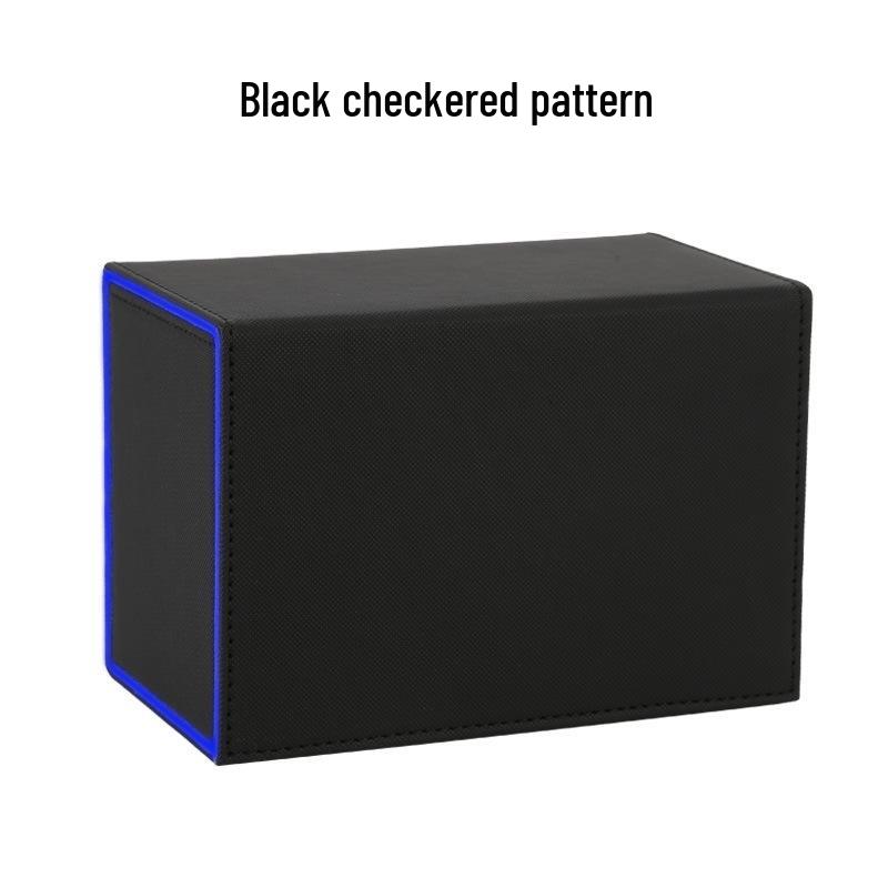 PU Leather TCG Card Storage Box for Yu-Gi-Oh, Magic: The Gathering, Ultraman, and Three Kingdoms Kill Cards