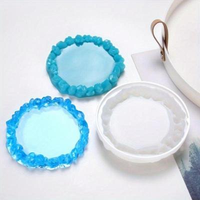 DIY Kristall Epoxidharz Form Kristall Cluster Coaster Silikonform