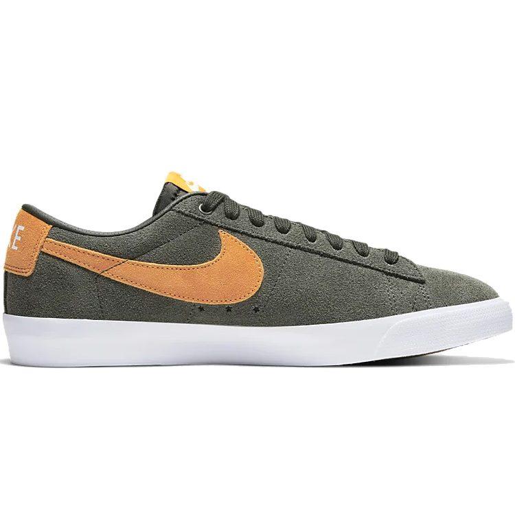 Nike Sb Blazer Low Gt Sequoia Kumquat 704939-302