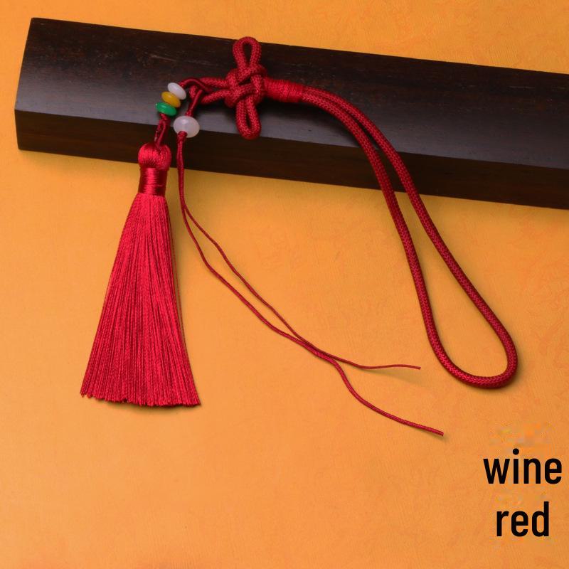 DIY Chinese Knot Tassel Lanyard for Car & Home Decoration