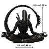 An alien ornament in meditation, creatively designed to create a personalized atmosphere space, suitable for collection.