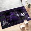 1pc Jack Christmas3 Design Printed Area Rug Carpet for Bedroom Living Room Home Decor Rugs Mat Non Slip Mat Rug for Bedside