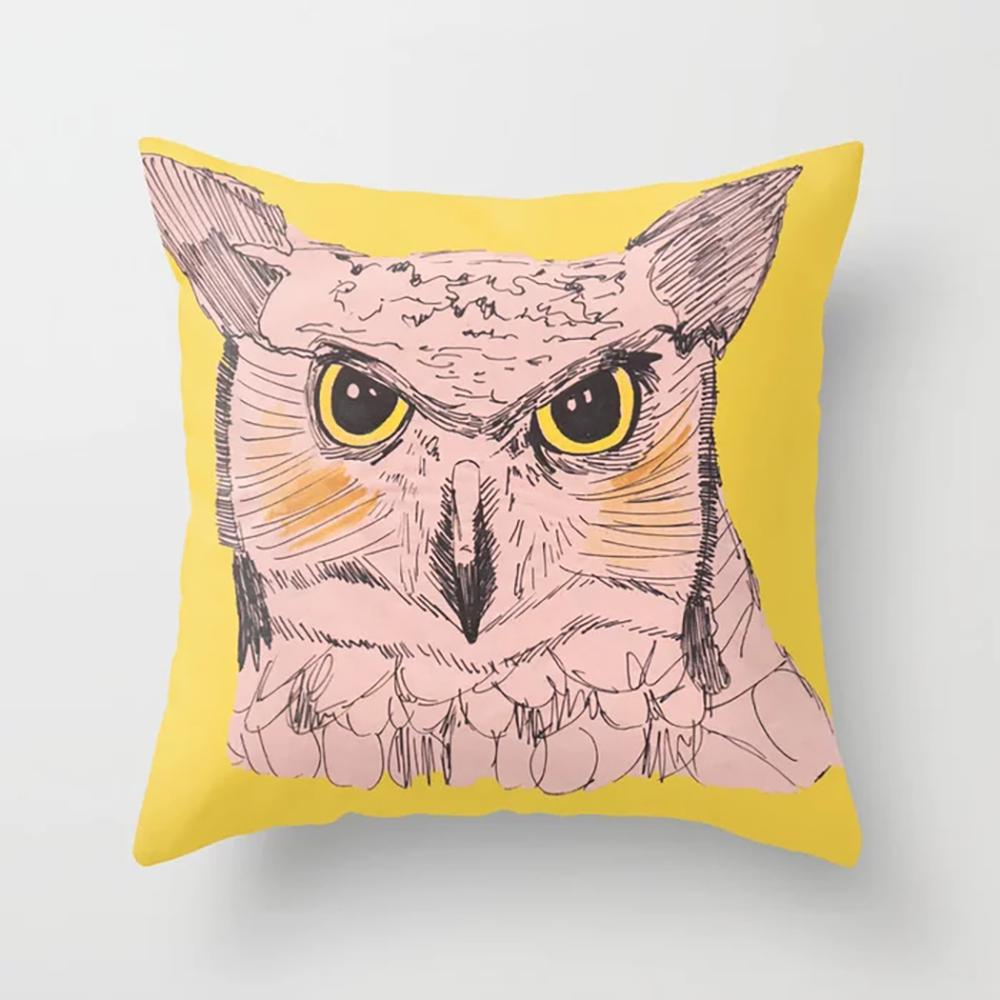 Home Decor Pillowcases Bedroom Living Room Dorm Cute Animal Pattern Printed